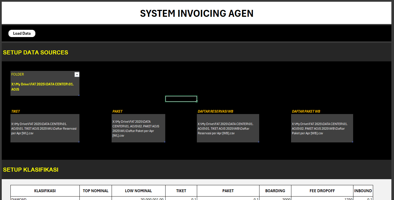 INVOICING SYSTEM